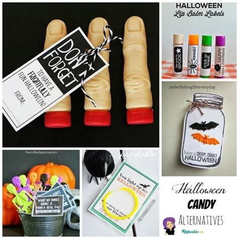 10 Ways To Wow Your Trick Or Treaters Without Candy Halloween Labels