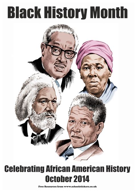 Free Printable Black History Month Posters
