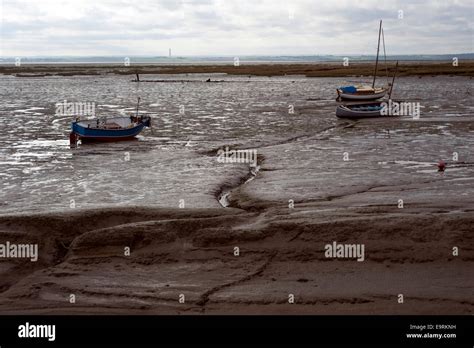Thames Estuary At Old Leigh Leigh On Sea Essex England United