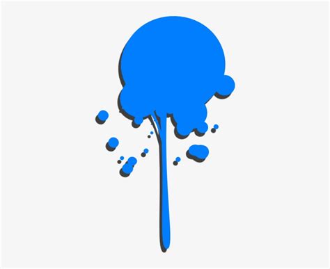 Blue Paint Drip Clip Art Blue Paint Dripping Png Free Transparent