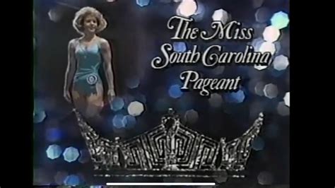 1989 Miss South Carolina Pageant Youtube