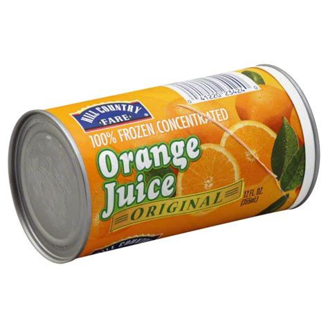 Hill Country Fare Frozen Original 100 Orange Juice Shop