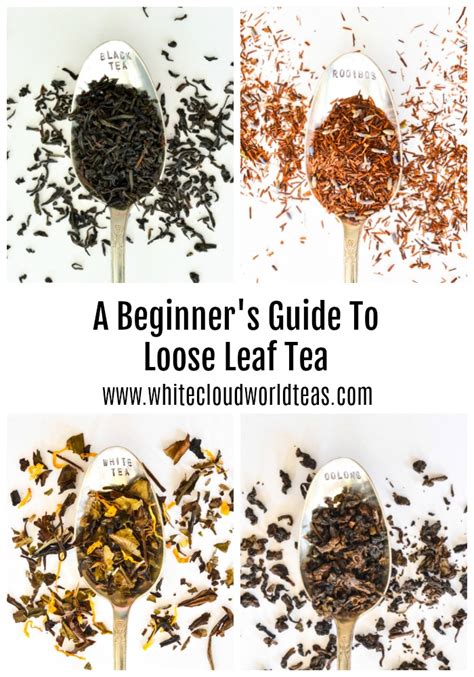 A Beginners Guide To Loose Leaf Tea Varieties White Cloud World Teas