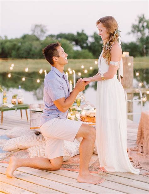 Dinner Proposal By The Water Wedding Proposals Marriage Proposals