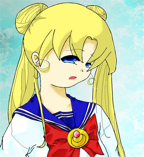 Sad Moon Sailor Moon By Dream Summoner On Deviantart