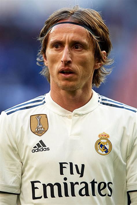 Madrid Spain November 03 Luka Modric Looks On During The La Liga
