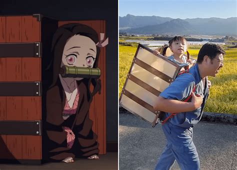 A Father Made Nezuko Box For His Daughter Anime Galaxy