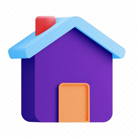 Home Building House 3d Illustration Download On Iconfinder