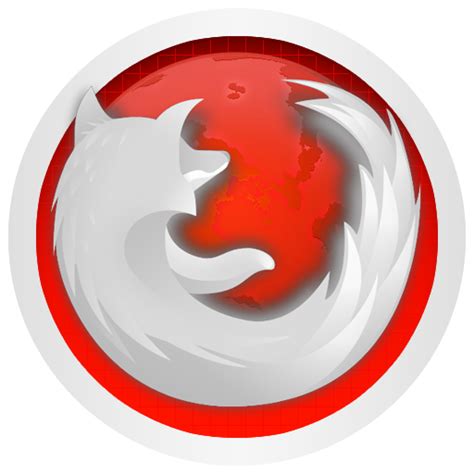Firefox Red White Icon By Thewintersounds On Deviantart
