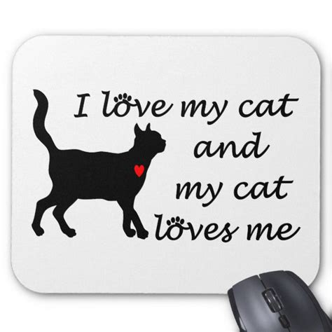 I Love My Cat And My Cat Loves Me Cat Catlover Kitty Pet
