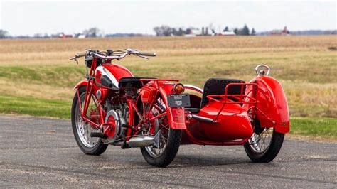 1937 Moto Guzzi Gts 500 Heads To Auction With Matching Sidecar