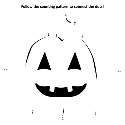 Connect The Dots Printable Halloween