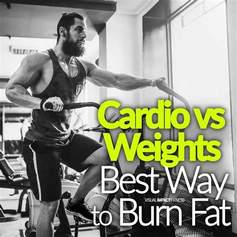 Cardio Vs Weights Best Way To Burn Fat