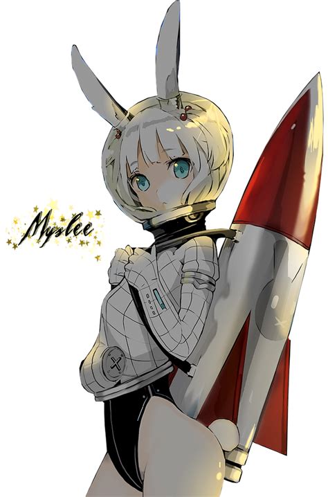 Render Anime Bunny Rocket Girl By Myslee Chan On Deviantart