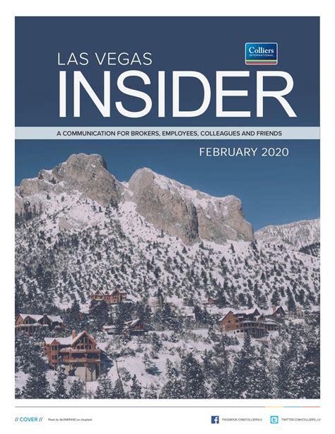 Las Vegas Insider February 2020 By Colliers Las Vegas Issuu