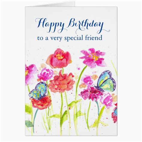 Happy Birthday Card To A Special Friend Birthdaybuzz