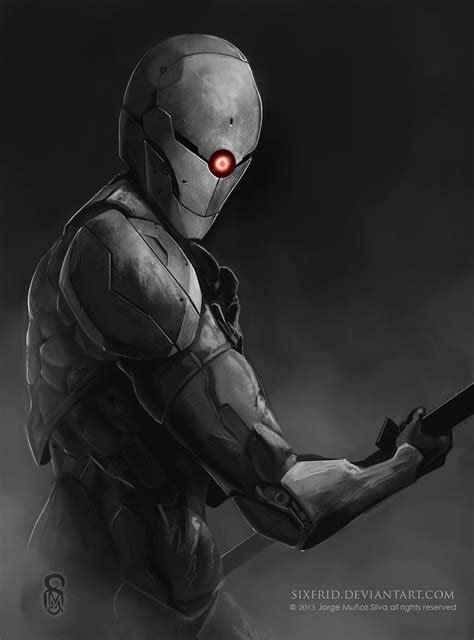 Gray Fox By Sixfrid On Deviantart Gray Fox Metal Gear Metal Gear