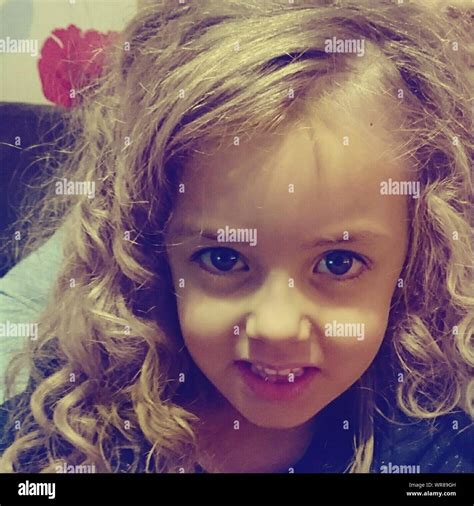 Girl With Curly Blond Hair Hi Res Stock Photography And Images Alamy