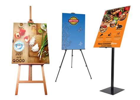 Welcome Board Poster Foamboard Portable Stand Printing