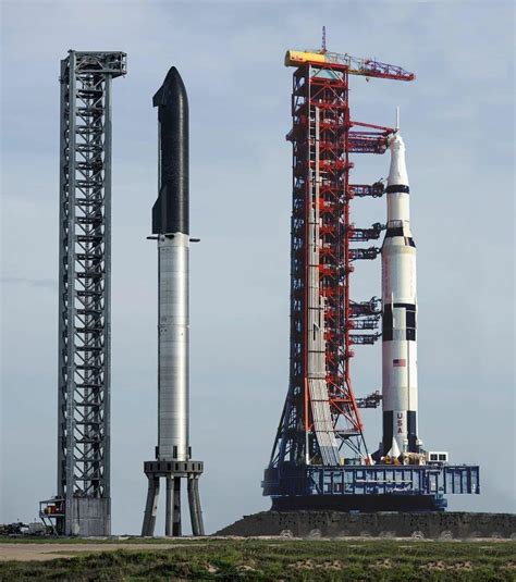 Starship Vs Saturn 5 Rspacexlounge