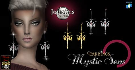 My Sims 4 Blog Earrings And Necklaces By Jomsims