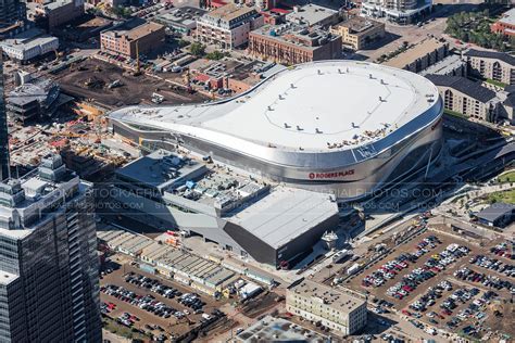 Aerial Photo Rogers Place Arena