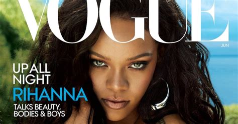 Rihanna On The June 2018 Cover Of Vogue Magazine