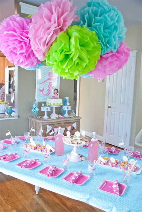 First birthday party ideas for baby boys. A Dreamy Mermaid Birthday Party - Anders Ruff Custom ...