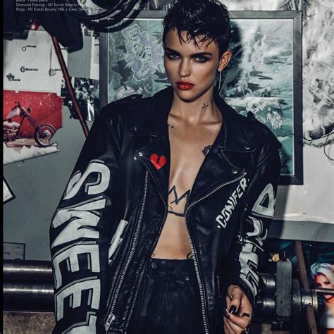 ruby rose rubyrose instagram photos and videos neon rave australian models androgynous