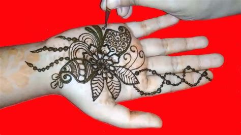 Latest Front Hand Indo Arabic Mehndi Design Floral Mehndi Designs