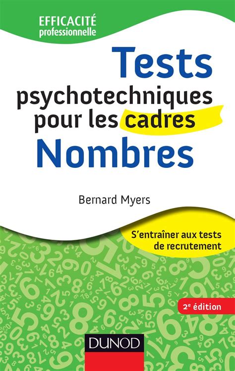 Tests Psychotechniques Pour Les Cadres Bernard Myers Cairn Info Hot Sex Picture