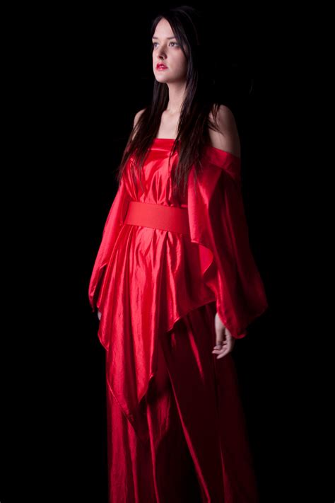 Woman In A Red Dress 4 By Cathleentarawhiti On Deviantart