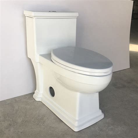 Ovs Cupc Elongated Disabled Commode Siphonic Flush White One Piece Wc Bathroom Ceramic Luxury