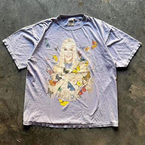 Vintage Vintage Cher Farewell Tour Butterfly Band Tee Grailed