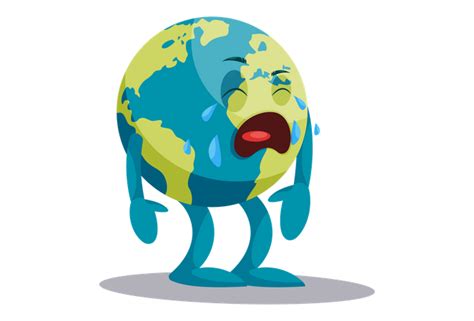 Best Premium The Earth Is Crying Illustration Download In Png And Vector