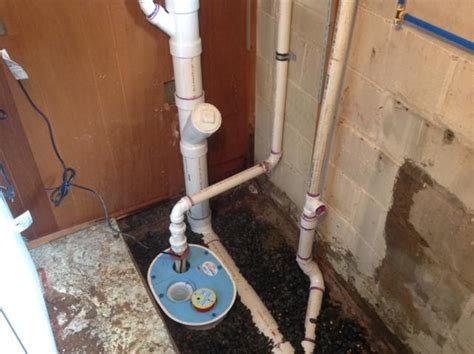 plumbing services sewer  repair sump pump