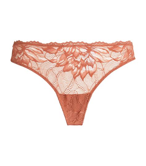 Calvin Klein Seductive Comfort Lace Thong Harrods Hk
