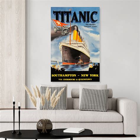 Vintage Titanic Poster Etsy