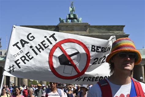 Thousands In Berlin Protest Coronavirus Restrictions In ‘freedom Day