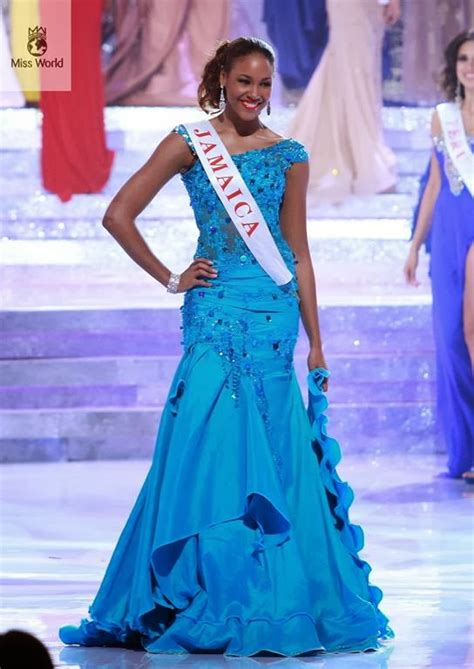 Miss Jamaica World Gina Hargitay Is Miss World Caribbean 2013