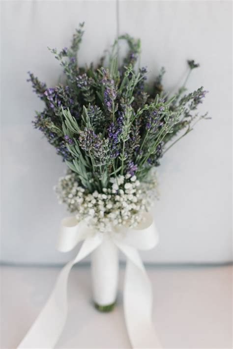 Lavender And Babys Breath Bouquet Wedding Ideas