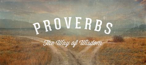 Proverbs Bible Study