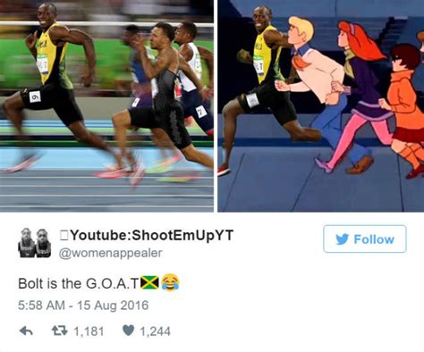 hilarious reactions on twitter to usain bolt s victory at rio olympics 27 pics
