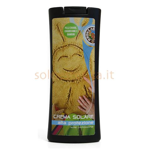 Crema Solare Alta Protezione per Bambini Bronzao 250 ml