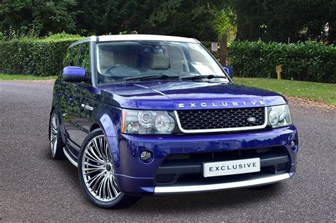 Range Rover Sport Finished In A Metallic Bali Blue Paint The Roof And