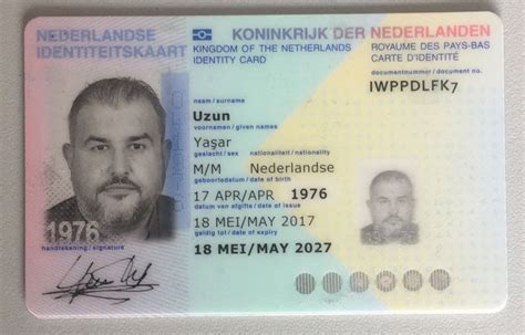 Buy Netherlands Id Card 2024 Alluju Documents Shop