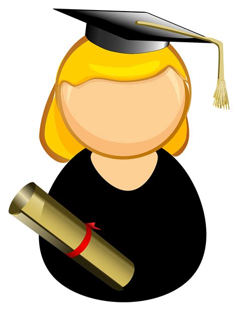 College Graduation Clipart Graduating Student Clipart Hd Png Clip