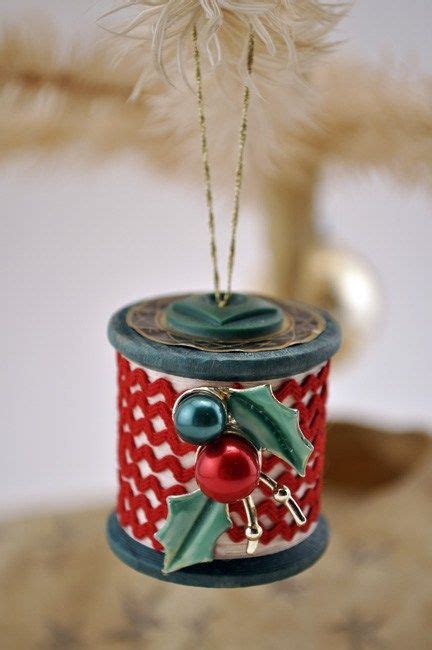 Reusing Spoolthread Bobbin Ecogreenlove Spool Crafts Christmas