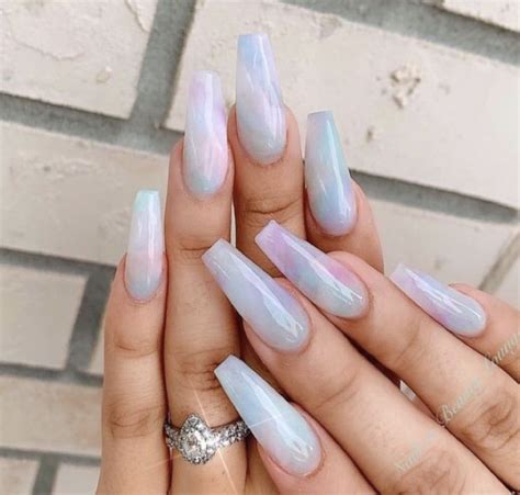 Beige Nails Nude Nails Ombre Nails Light Pink Acrylic Nails Cute