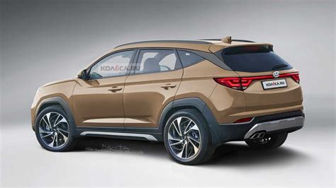 설날은 달의 새해를 축하하는 날입니다. 2021 Hyundai Tucson Rendering Takes After The Latest Spy Shots